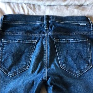 Dark blue, flare jeans